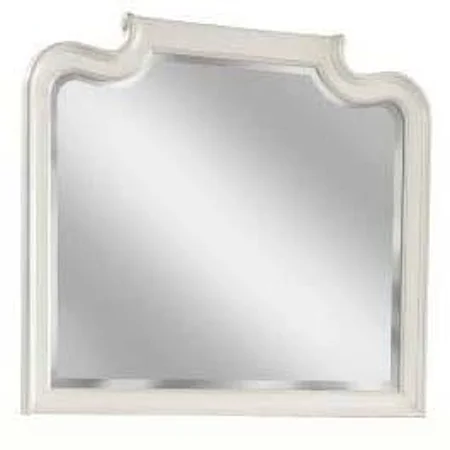 Scroll Top Dresser Mirror